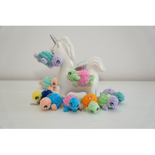 Brelok żółw – kolorowy brelok na klucze